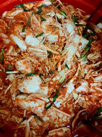 Kim chi Hàn Quốc -  500gr - Chuẩn vị ngon - made by Jun auth - cực hấp dẫn