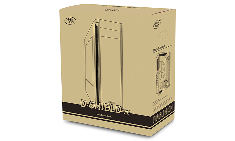 Vỏ máy vi tính Case Deepcool D-Shield V2