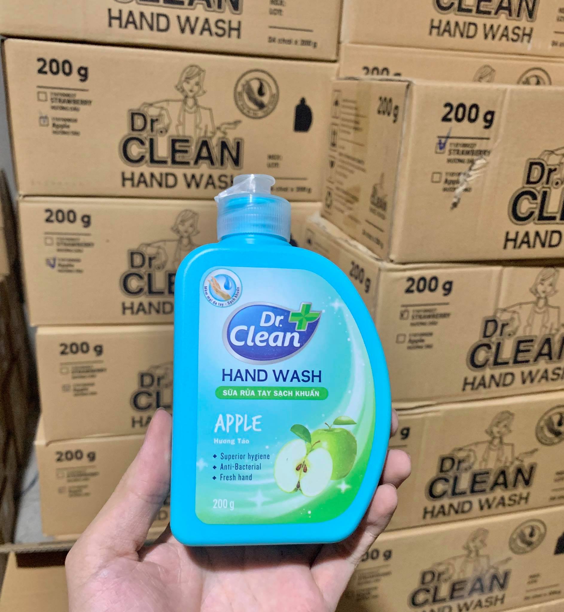 NƯỚC RỬA TAY DR CLEAN HƯƠNG TÁO