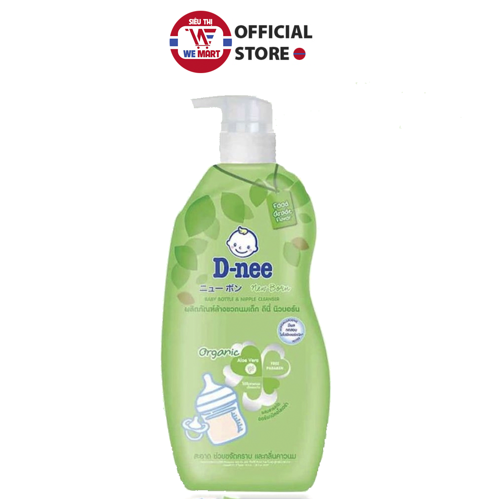 Chai rửa bình sữa Dnee 600ml