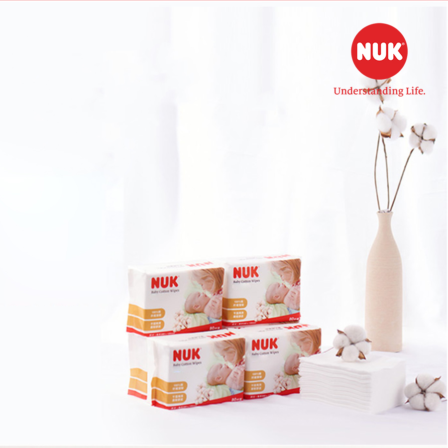 KHĂN VẢI KHÔ ĐA NĂNG NUK (80C)