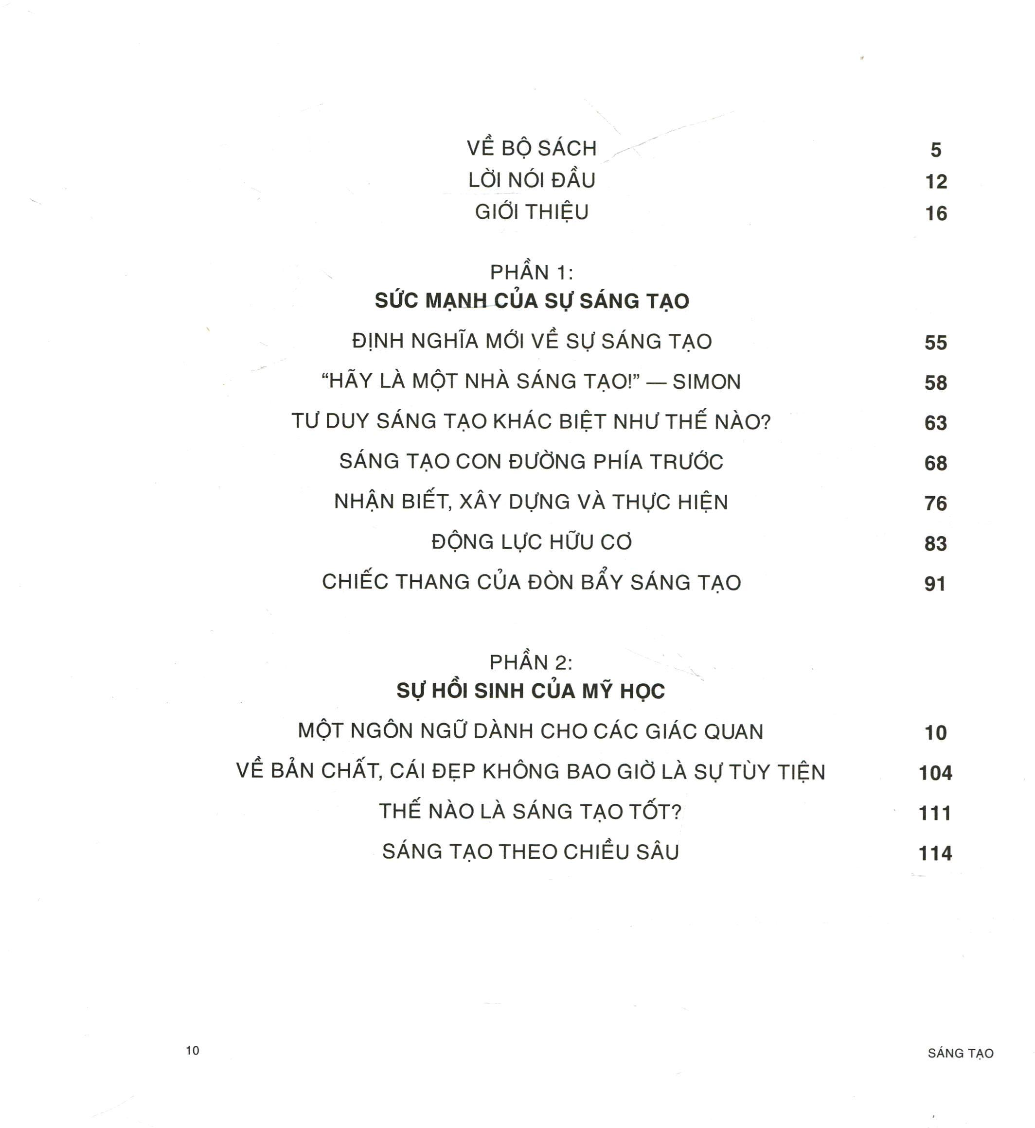 Sách - Sáng tạo
