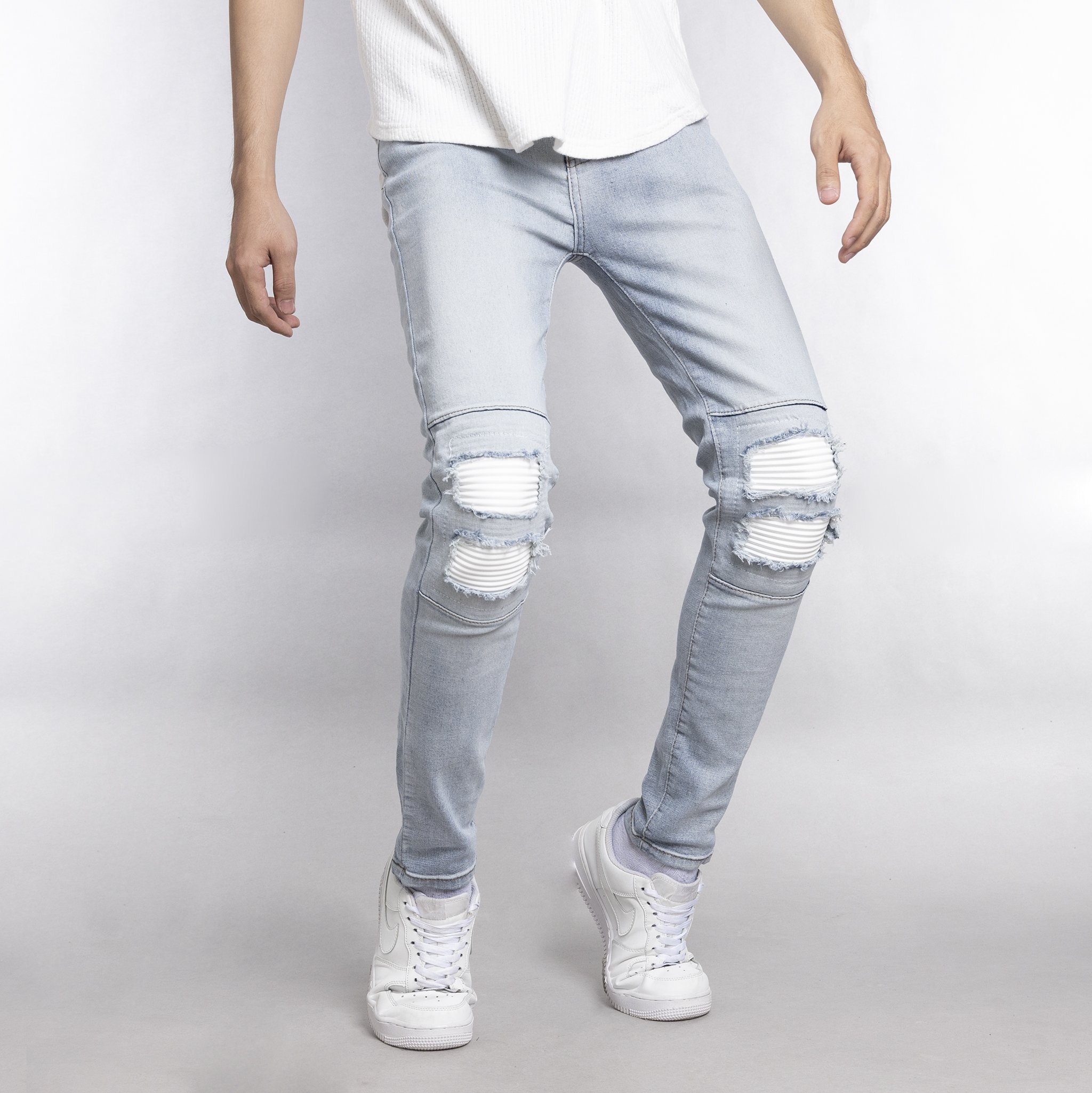 [HCM]Quần jean nam mẫu mới chất bò co dãn quần bò nam chất vải đẹp phom ôm body thời trang phong cách DG-SHOP ms19M
