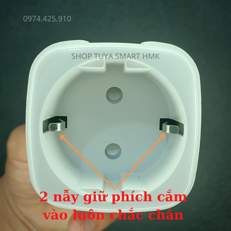 Ổ Cắm Thông Minh Tuya Wifi 16A