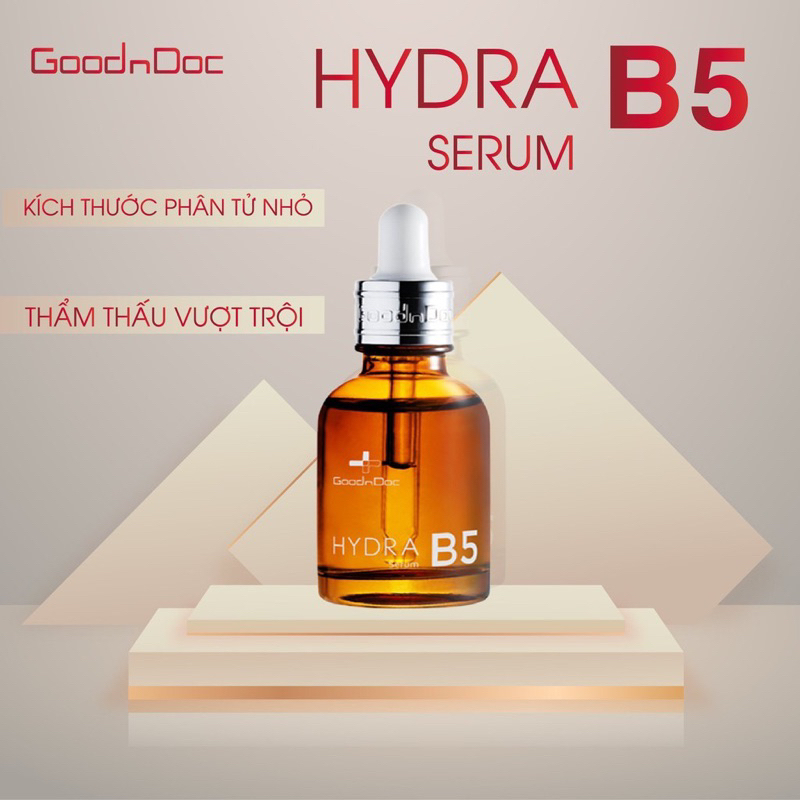 (CHÍNH HÃNG) Serum cấp ẩm phục hồi da GoodnDoc Hydra B5