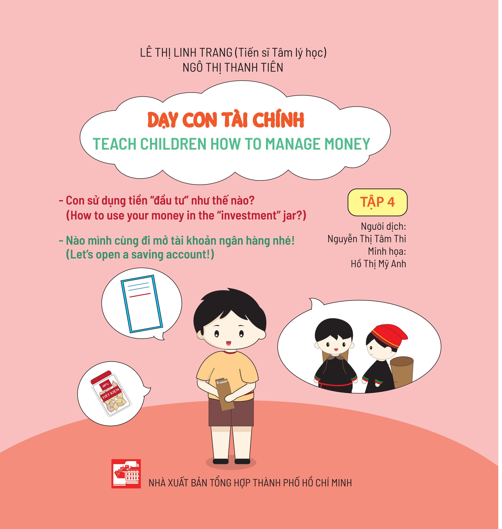 Fahasa - dạy con tài chính - teach children how to manage money - tập 4
