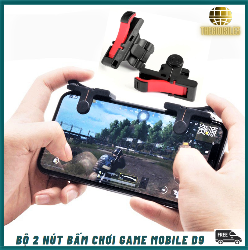 >> BÁO GIÁ BỘ 2 NÚT S4 HỖ TRỢ GAME PUBG ROS MOBILE | Shopee Lazada Sendo Tiki mới nhất 120 Bộ 2 Nút Bấm Cơ Chơi Game D9 - Hỗ Trợ Tất Cả Các Tựa Game- Game Pubg Mobile, Ros, Cross Fire, Free Fire, Knight Out..- Dạng Móng Gà bản Nâng Cấp Của Nút Bấm C9, Nhỏ Gọn, Dễ Sử Dụng- Thế Giới Sỉ Lẻ 3