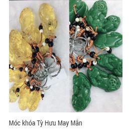 Móc khóa tỳ hươu may mắn