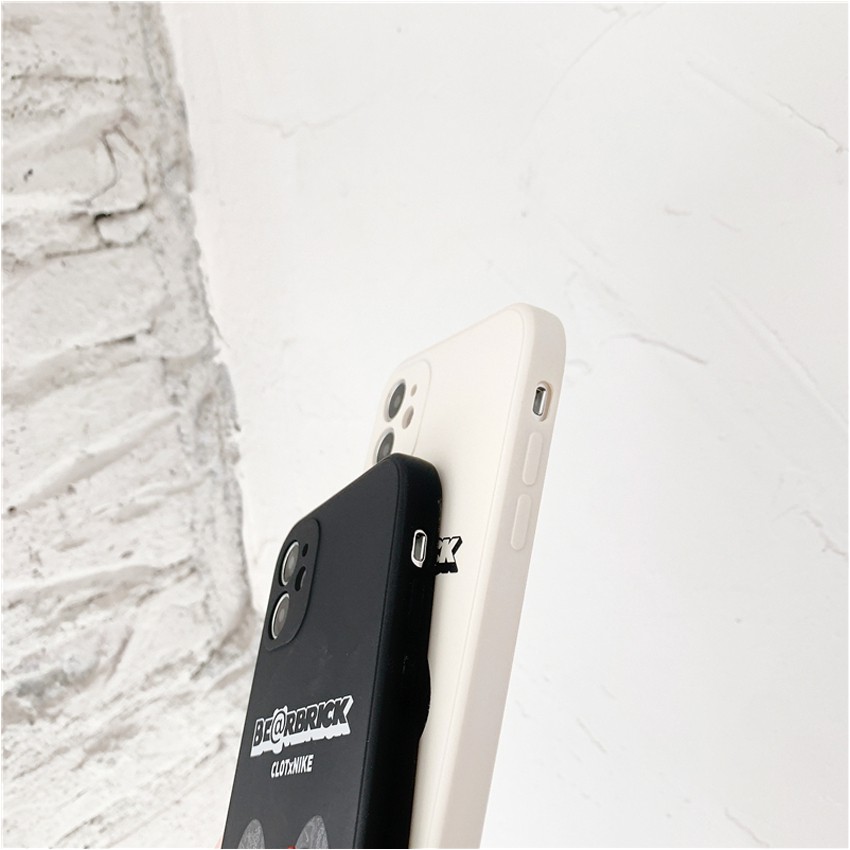 Ốp Lưng Iphone Cạnh Vuông BVC Hình Bearrick-Ốp Lưng Iphone Full Đời Máy