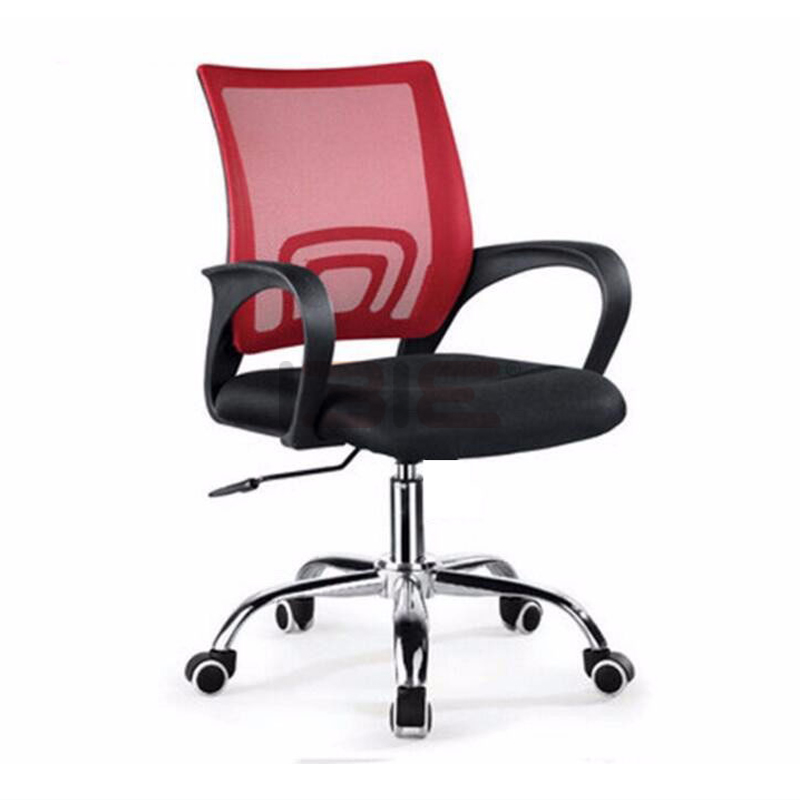 [Freeship] Ghế xoay văn phòng nâng hạ IBIE IB517 chân thép mạ lưng bọc vải lưới cao cấp, tùy chọn màu sắc