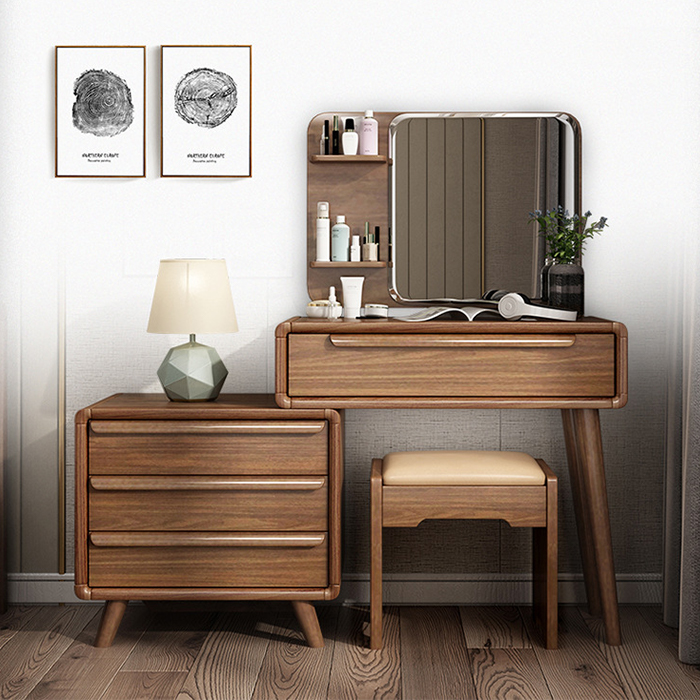 Dressing table mirror luxury slip, panel page Diem bedroom, desk makeup foundation premium