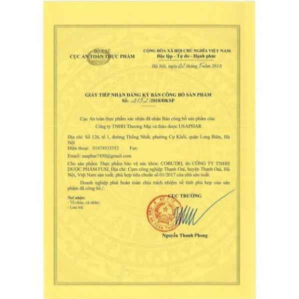 ✔️COBUTRI - Hết trĩ, táo bón sau sinh