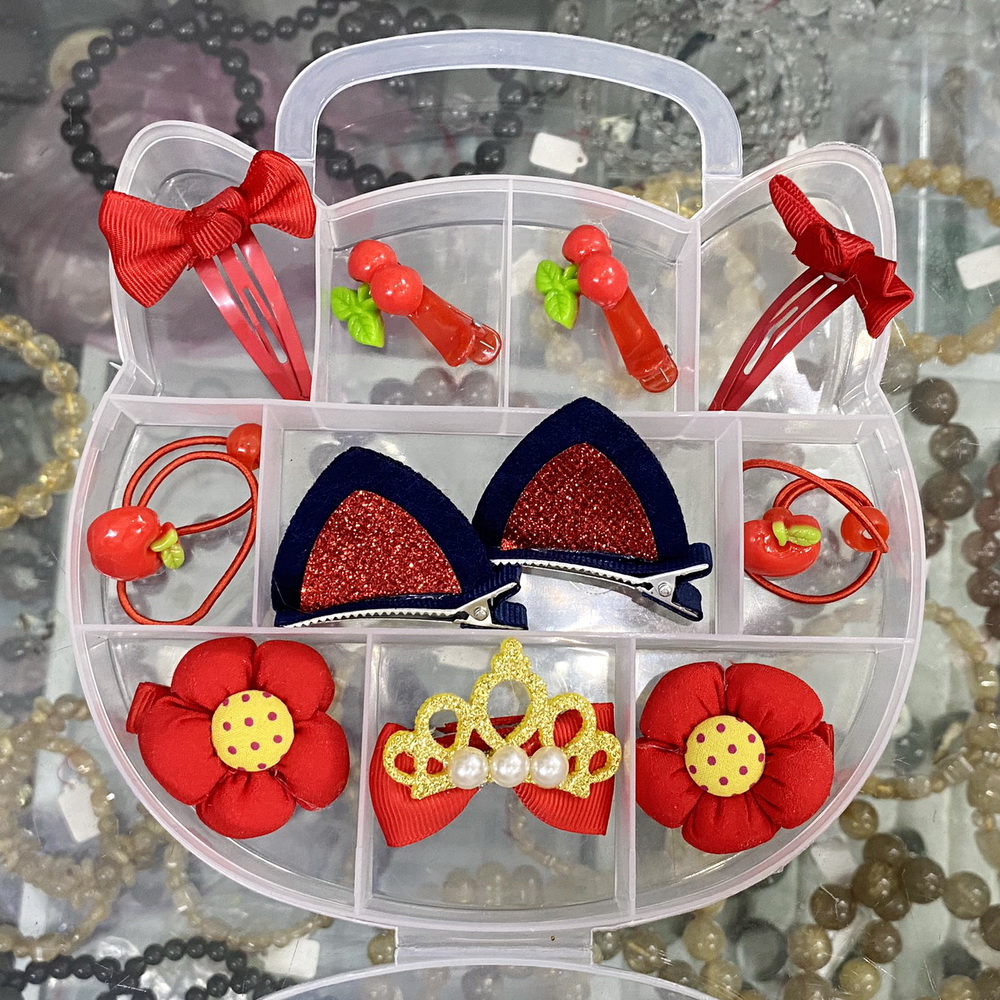 [HCM]Bộ kẹp tóc Noel dây buộc tóc Giáng Sinh -Bộ kẹp tóc cho bé gái - Diệp Linh