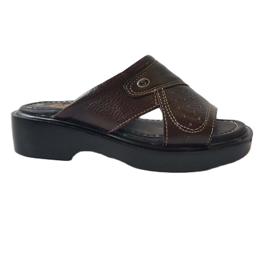 Bigben Men's Slippers High Quality Genuine Cow Leather Dn153