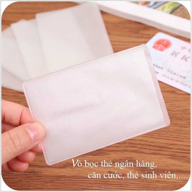 VỎ BỌC THẺ CĂN CƯỚC THẺ NGÂN HÀNG