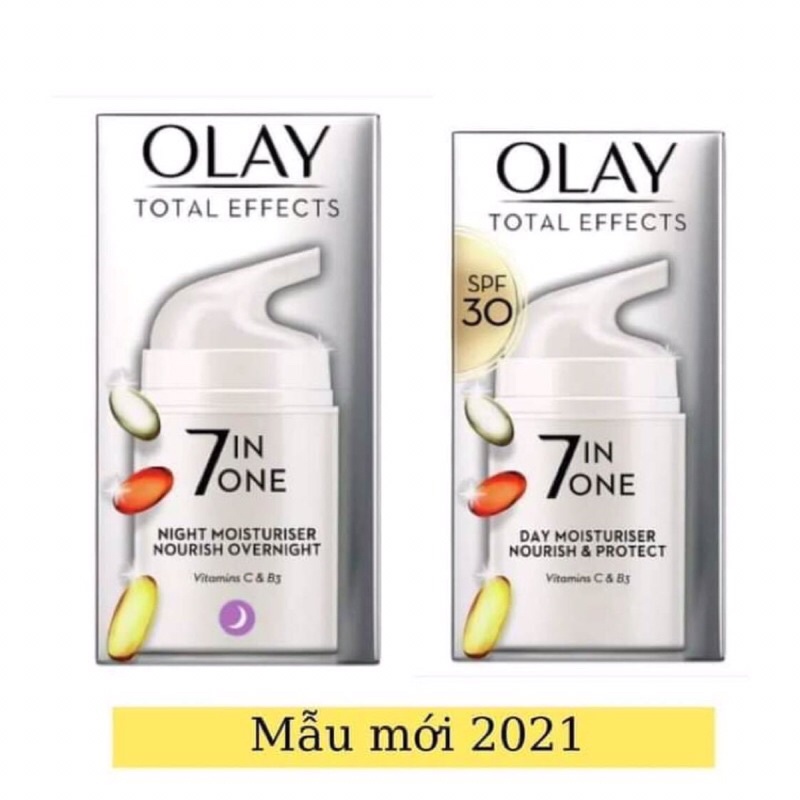 Kem dưỡng Olay ngày và đêm total effect