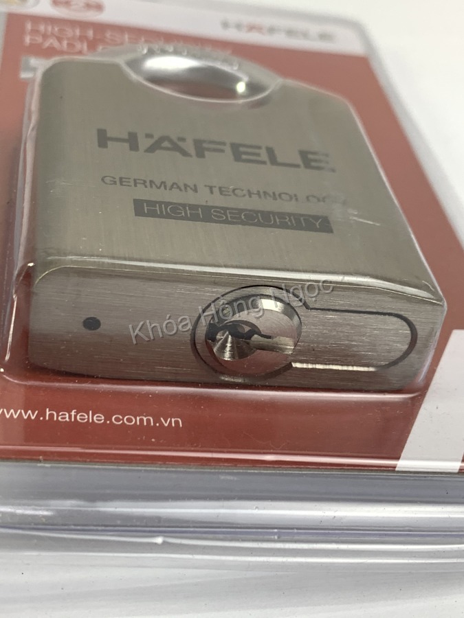 Khóa treo chống cắt Hafele 60mm 482.01.974 đồng thau