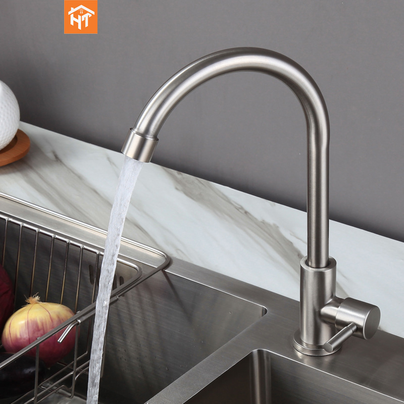 VÒI RỬA CHÉN BÁT LẠNH INOX 304