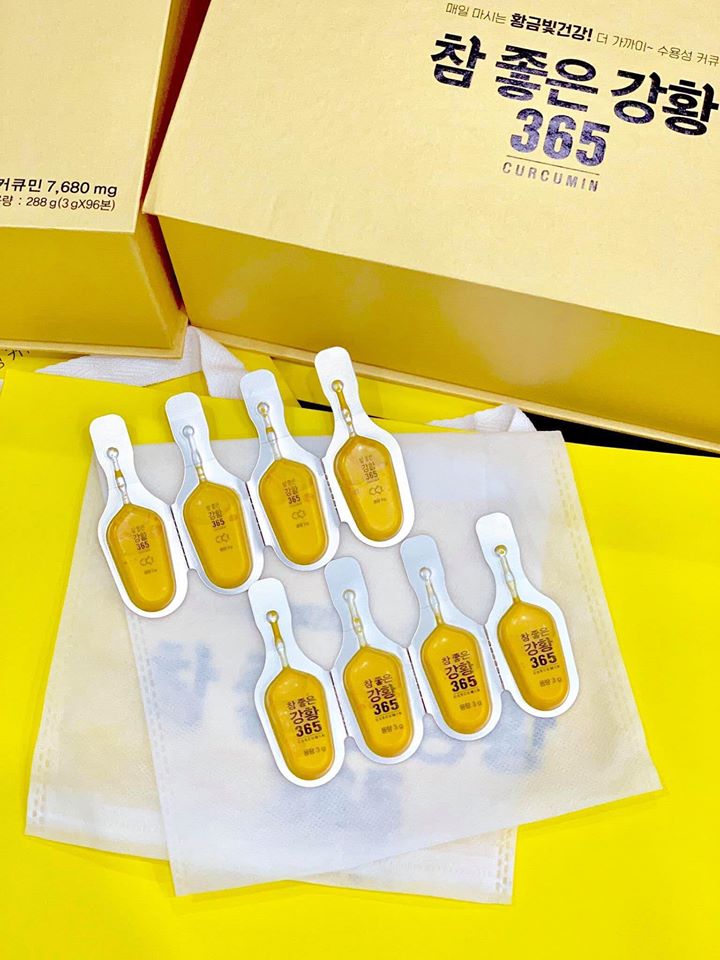 [HCM]Tinh nghệ Nano Curcumin 365 - Hàn quốc ( 32 tép )