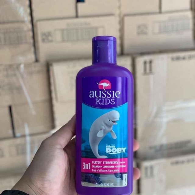 Tắm gội xã Aussie Kids 778ml