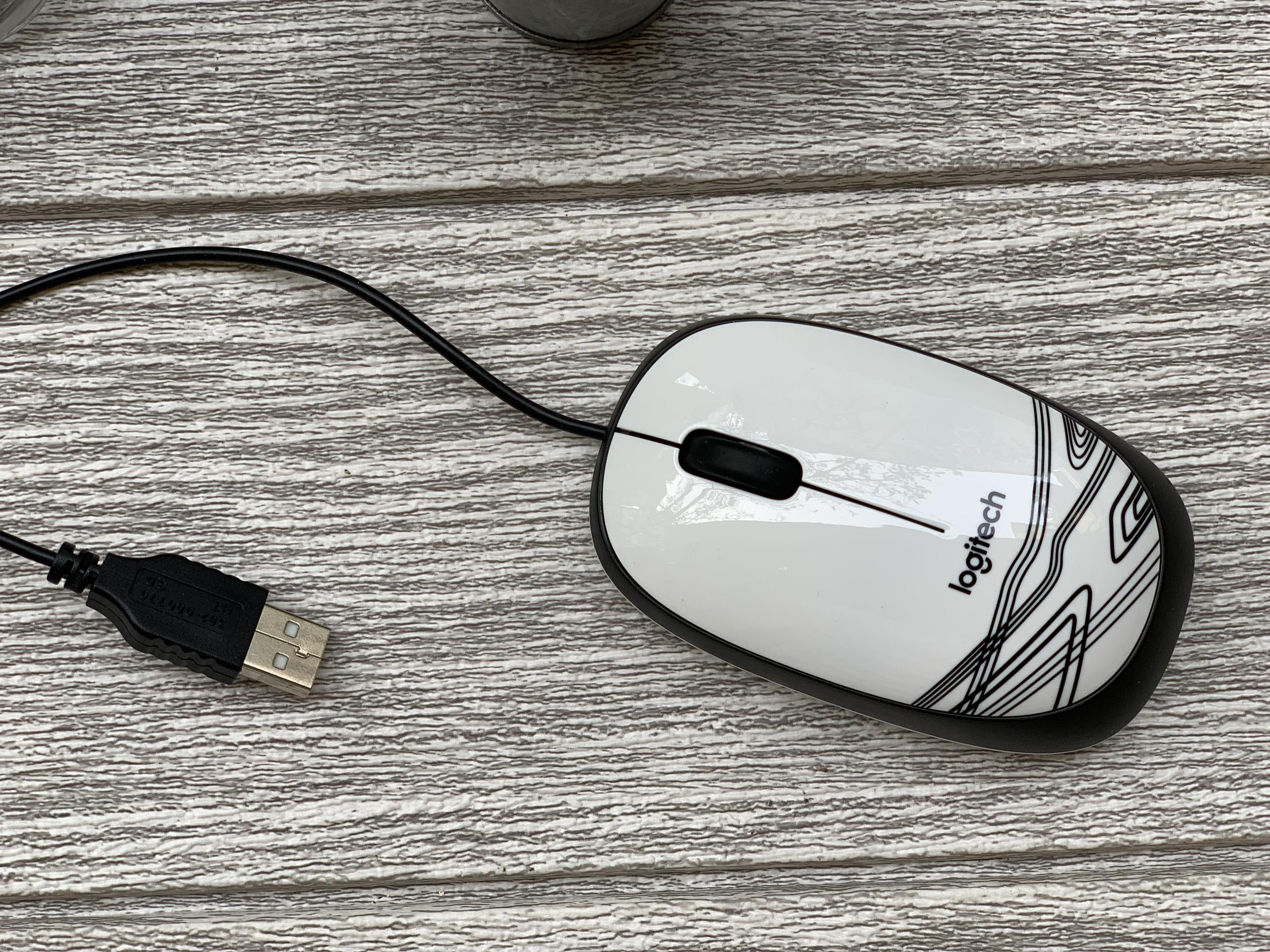 Chuột Logitech M105 Optical USB  White