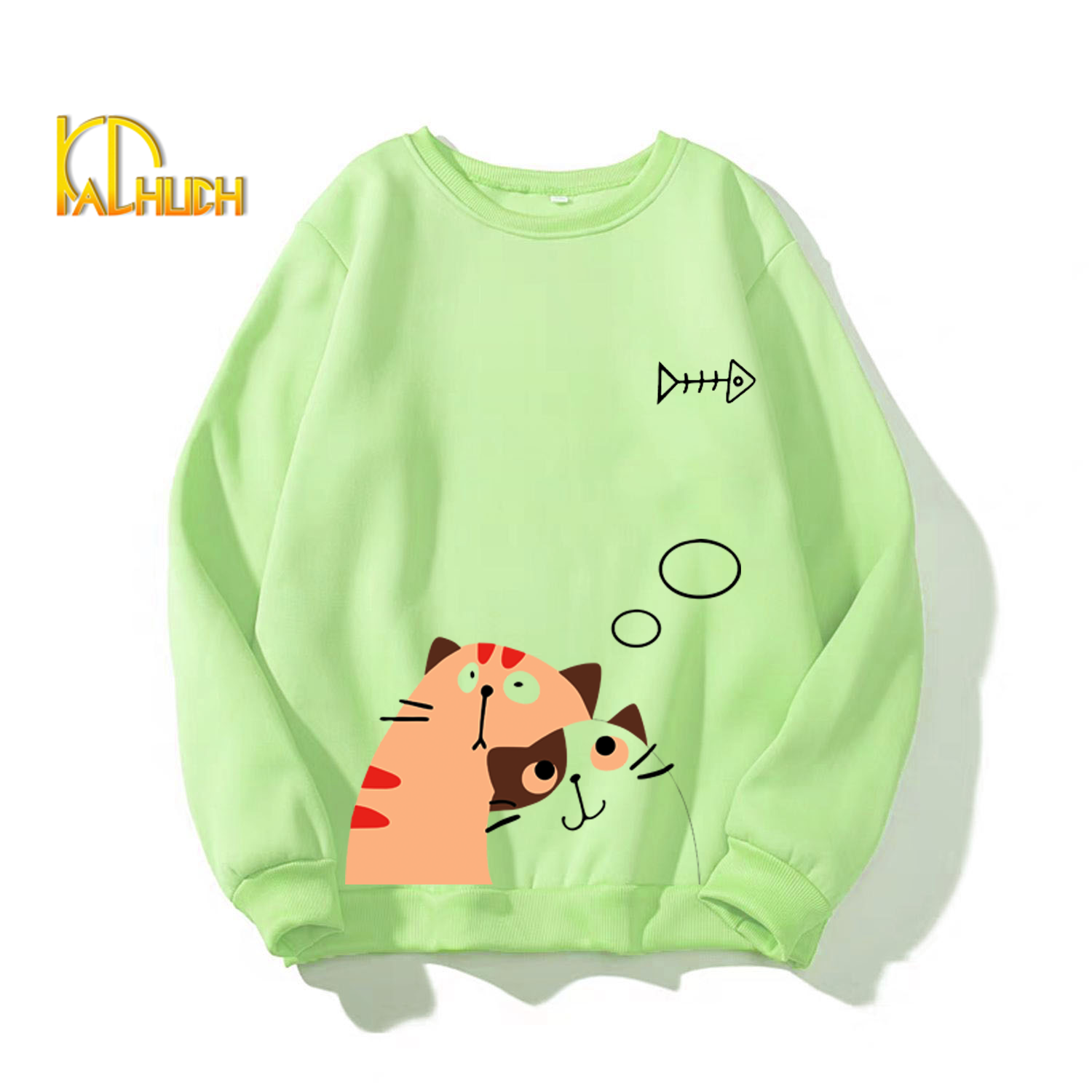 ÁO SWEATER IN MÈO DỄ THUƠNG CỰC CHẤT