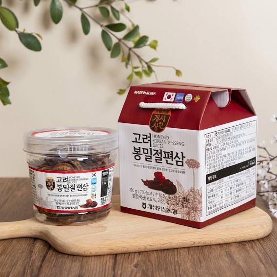 [MẪU MỚI] Sâm lát tẩm mật ong NONGHYUP 200g