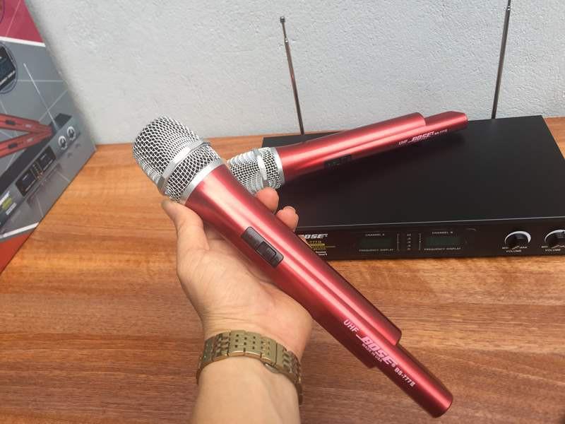 Micro không dây BS 777II- Micro Hát Karaoke Giá Sốc