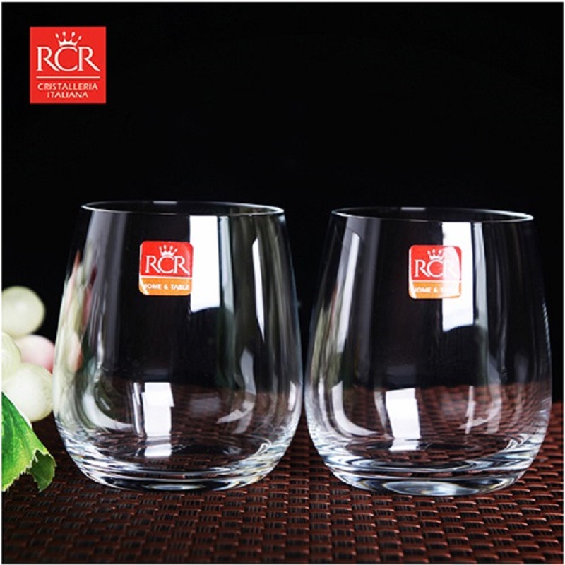 Bộ 2 ly thấp pha lê Ý RCR Invino 370ml