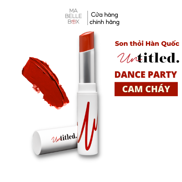 Son lì mịn môi giàu dưỡng Untitled Dance Party 3.5g