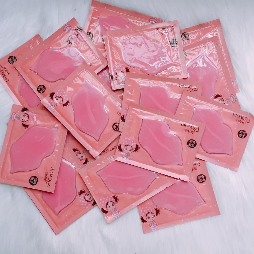[HCM]COmbo 3 MASK MÔI BIO AQUA mặt nạ môi