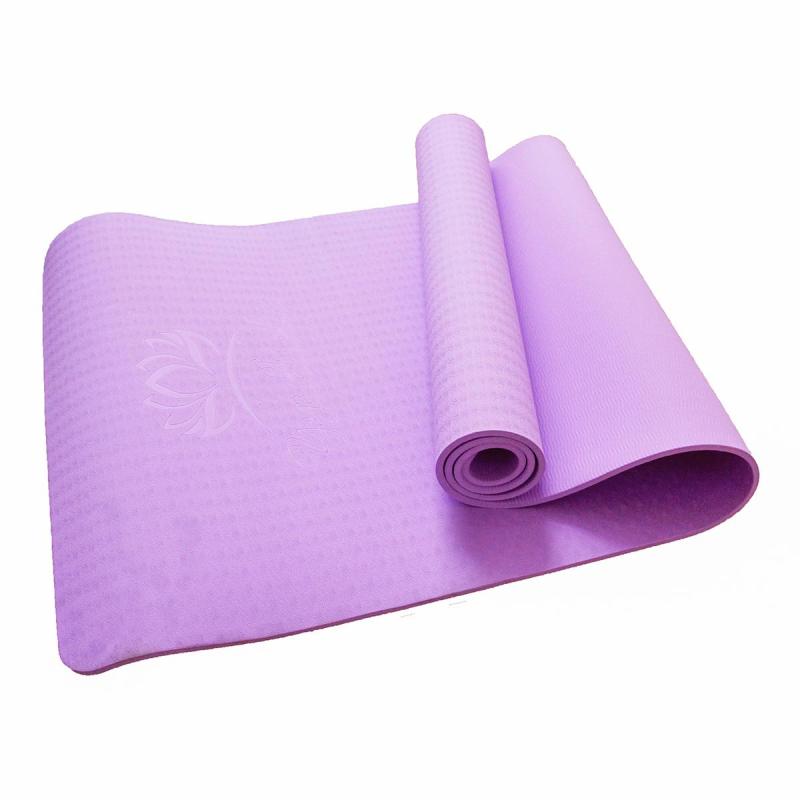 Bảng giá Thảm tập yoga TPE Âu Lạc kích thước 182x66cm (tặng kèm túi và dây buộc thảm)