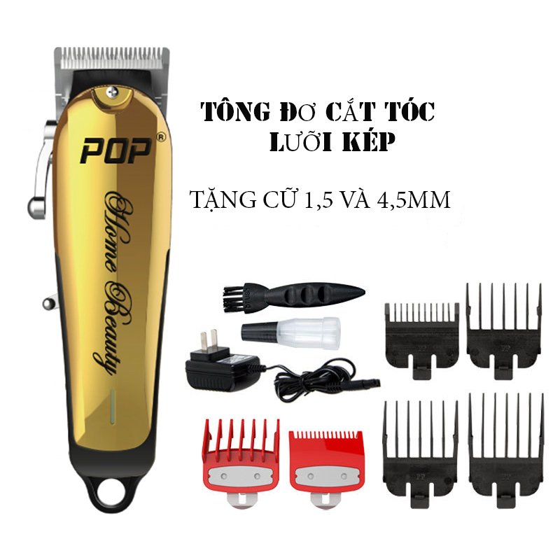 Tông đơ cắt tóc chuyên nghiệp P36 vàng