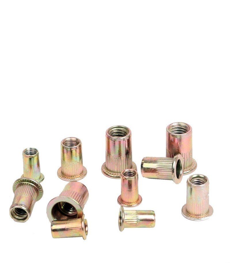 Combo 100c Ốc tán rút M6 thép mạ
