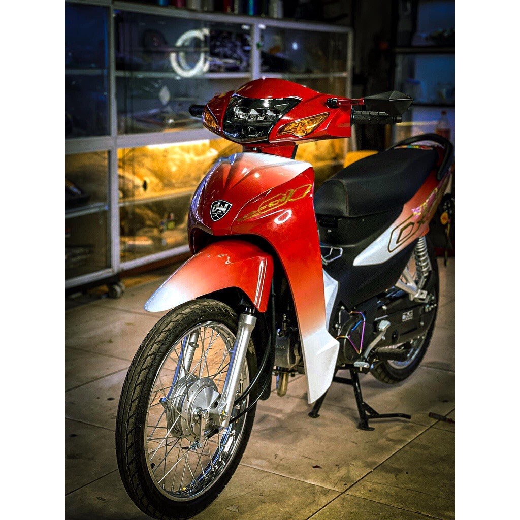 TEM TRÙM WAVE ALPHA 50cc - 100cc - 110cc Nhiều màu Decal 3 lớp ( chống phai màu - Chống nước )