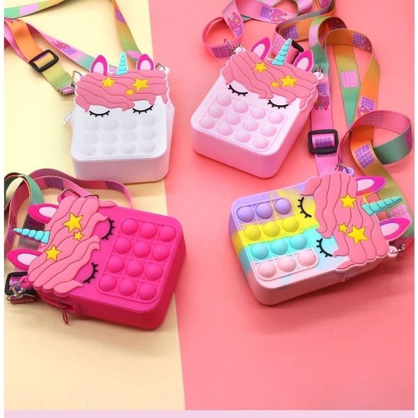 Túi ví Pop it ngựa Pony