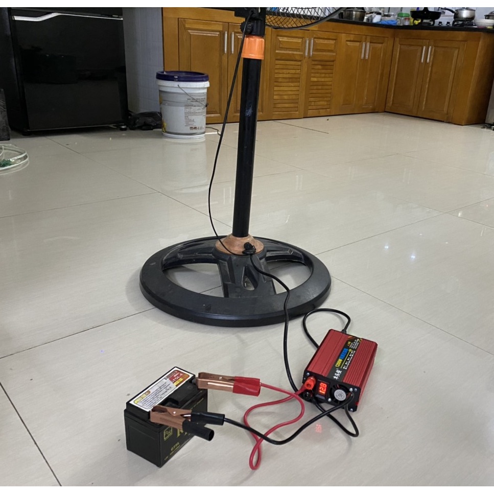 Bộ kích điện 12v lên 220v 1200w