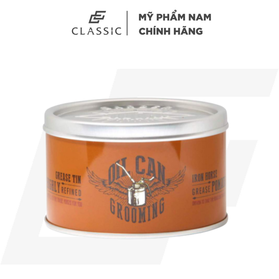 Sáp Vuốt Tóc Oil Can Grooming Iron Horse Grease Pomade