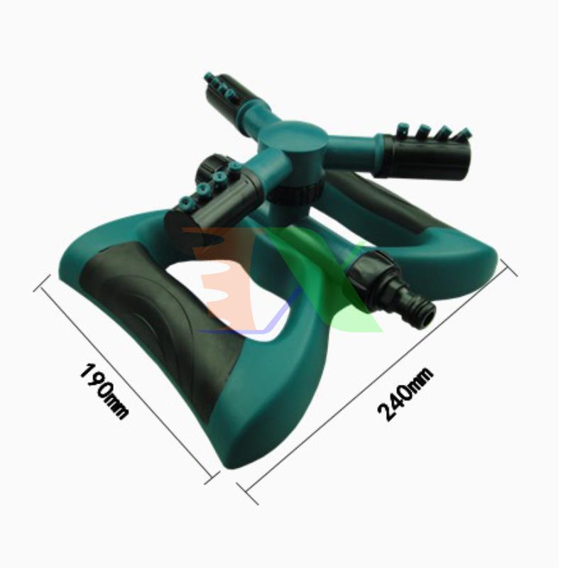 Nozzle watering plants automatic 3 wing rotatable 360 ° t3c-cb bundled wire quick connector, stand the butterfly wings, watering grass, vegetables, flowers, water cooling roof, curing Concrete