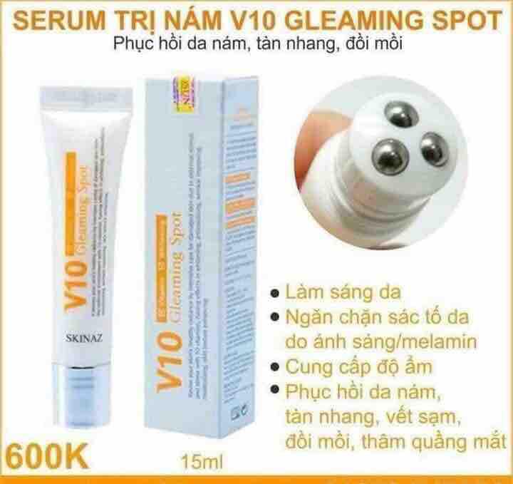 [CHÍNH HÃNG] Kem trị nám V10 SKINAZ - 15ml