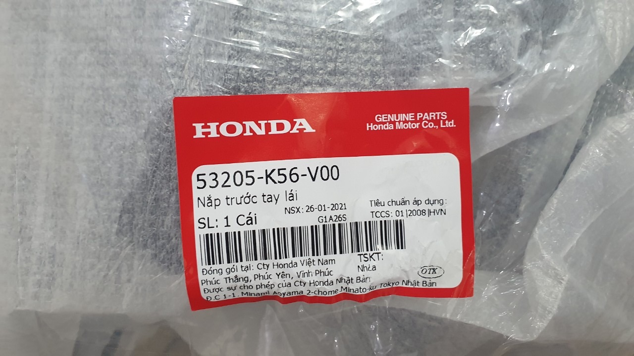 [HCM]ỐP TRƯỚC TAY LÁI HONDA WINNER V1