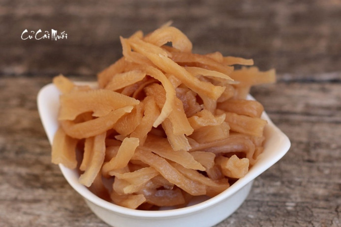 ""Củ Cải muối - xá bấu thơm ngon đặc biệt  1Kg""