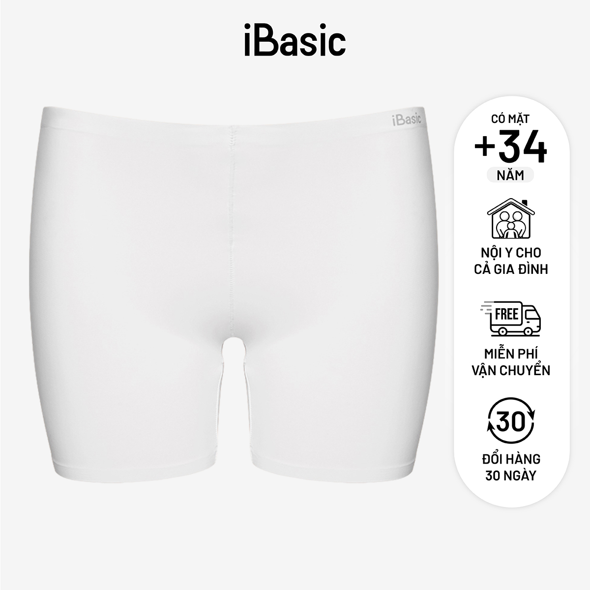 Quần lót nữ mặc váy không đường may bonding iBasic V187