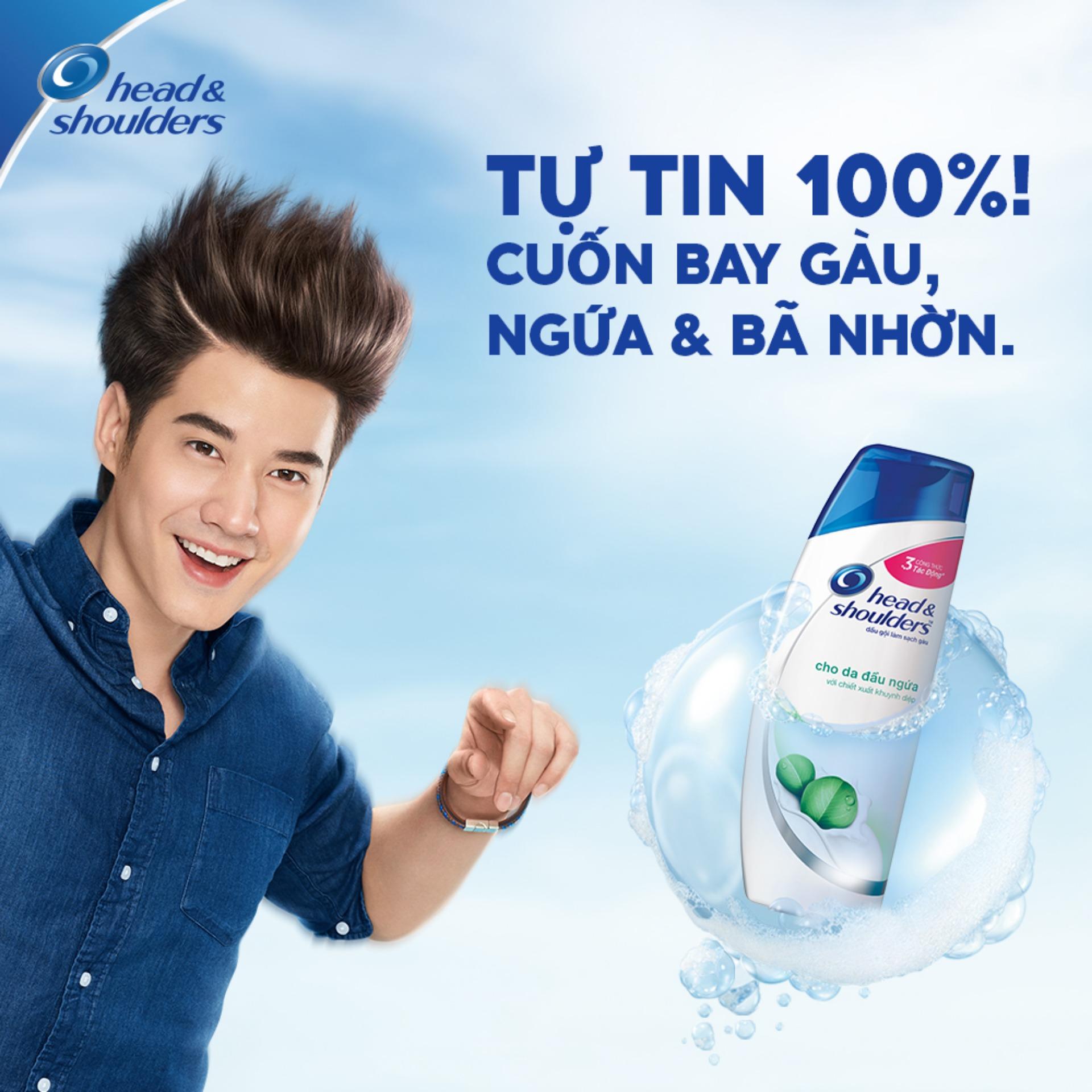 Dầu Gội Head & Shoulders Bạc Hà Mát Rượi 625ml