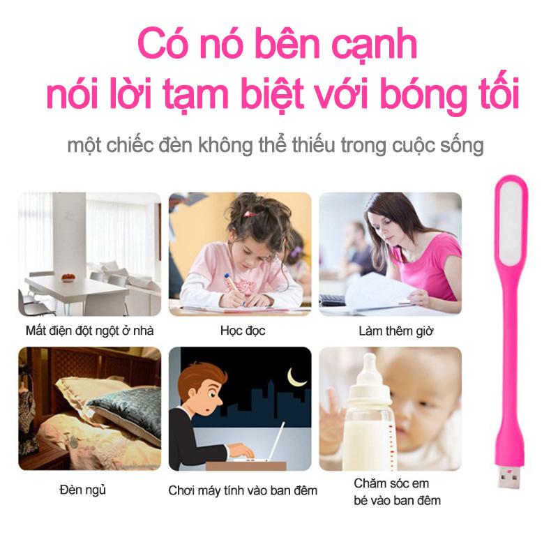 [HCM]Đèn LED USB siêu sáng với đầu cắm nguồn USB (màu ngẫu nhiên)
