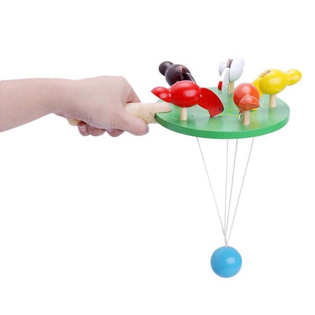 Gà mổ thóc winwintoys - Đồ chơi gỗ