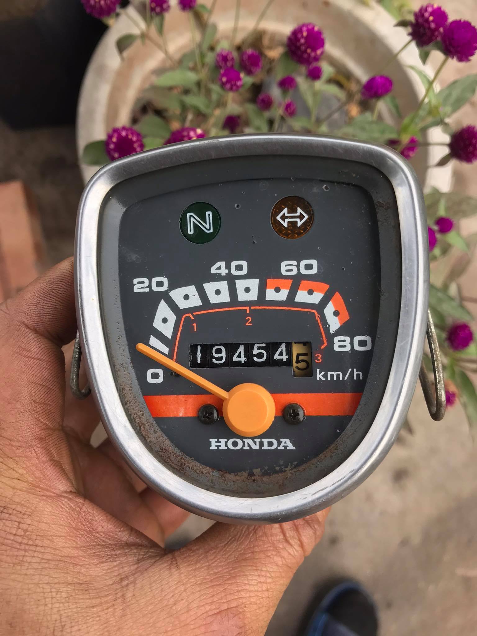 Đồng hồ honda cub 81 kim vàng 70 - 90cc ( hàng tháo xe)