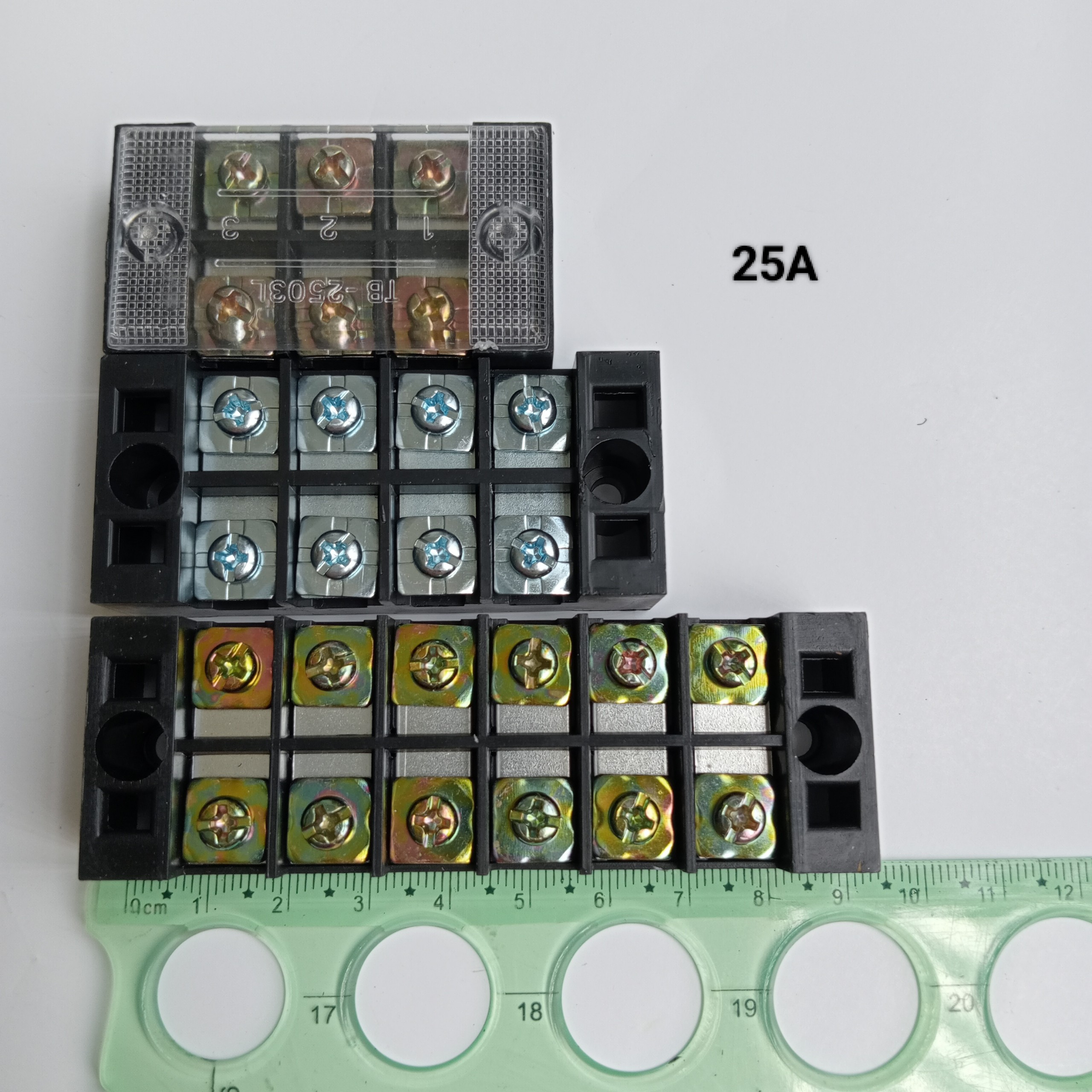 Cầu đấu điện 3P 4P 6P- 25A 45A  [ Domino, Terminal, Cút nối]