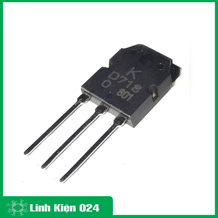 Combo 4 transistor D718 TO-247 TRANS NPN 8A 120V