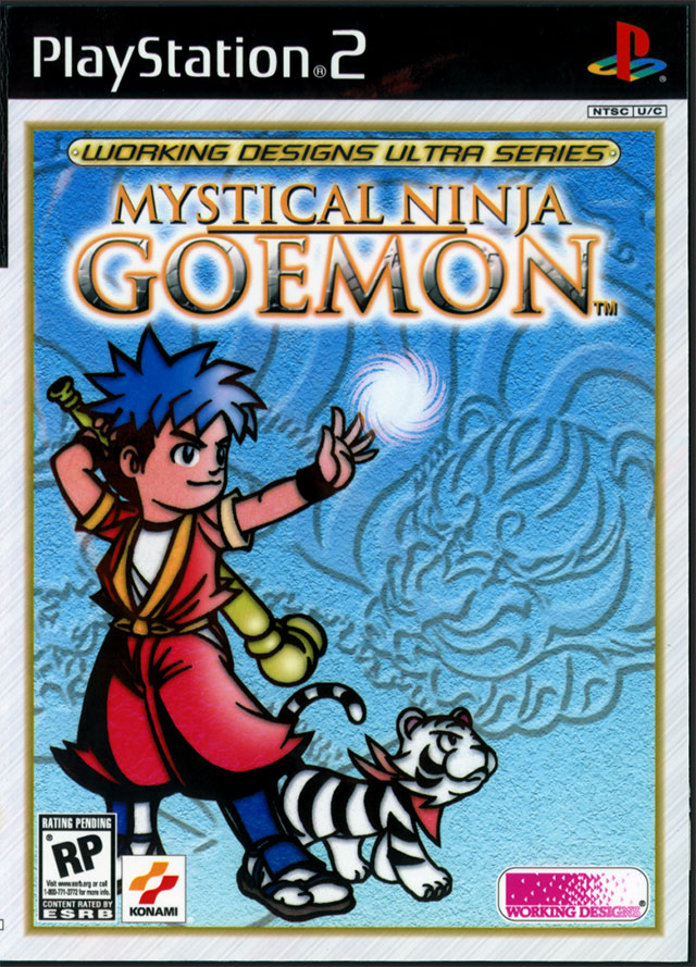 Đĩa game ps2 mystical ninja